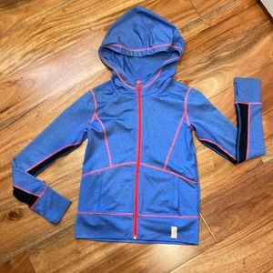 Nordstrom Zella Girl Zip-up Hoodie Jacket 10/12